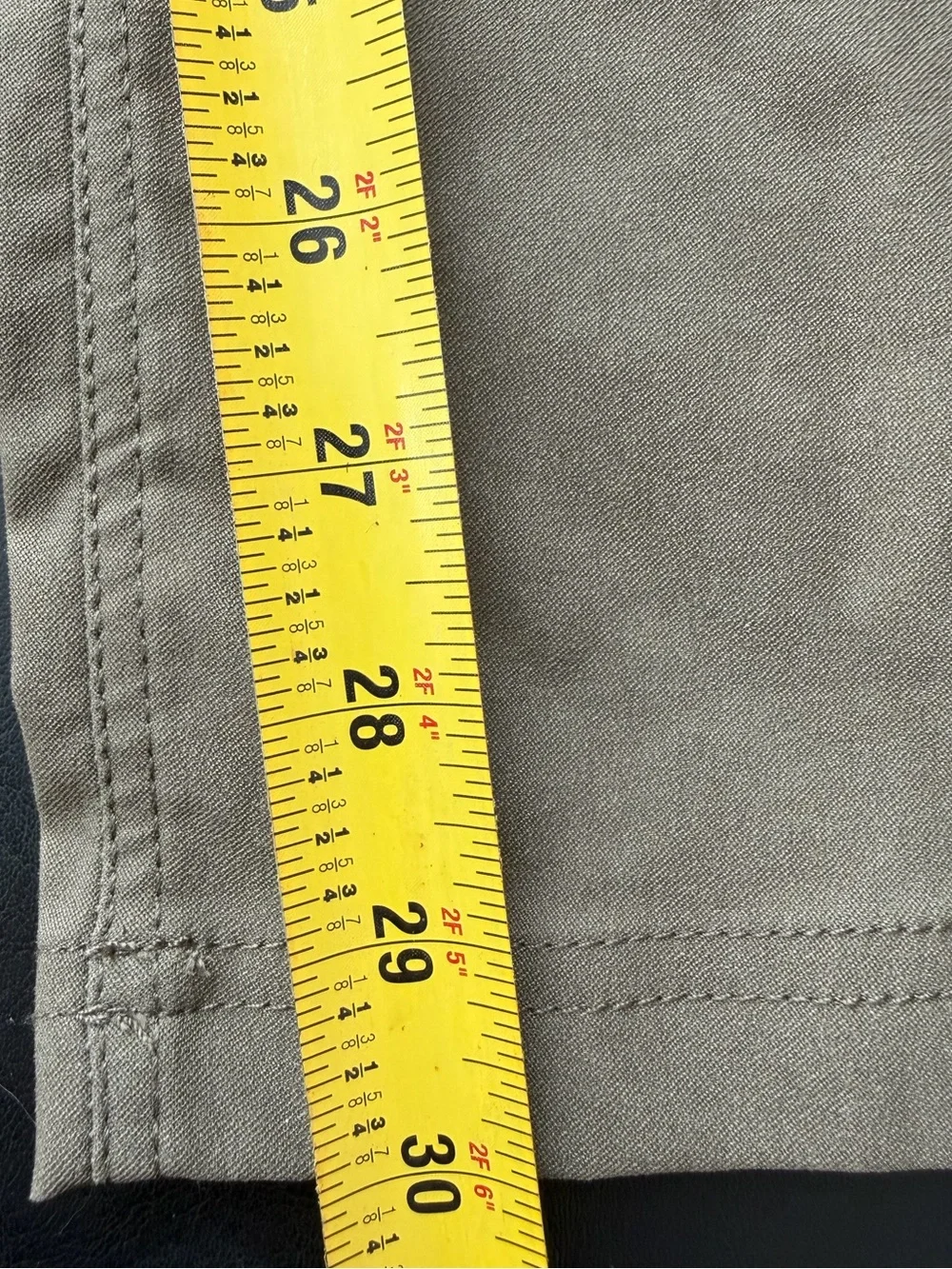 Prana Straight Fit Hiking Pants Women’s Size 10 Regular Green Stretch Outdoor - Picture 10 of 10